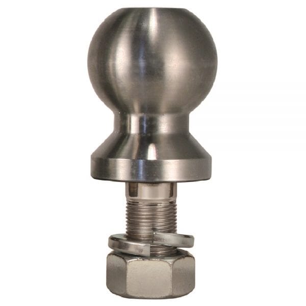 Trimax TDBSX22516 2 and 2-5/16 Stainless Steel Double Tow Ball 