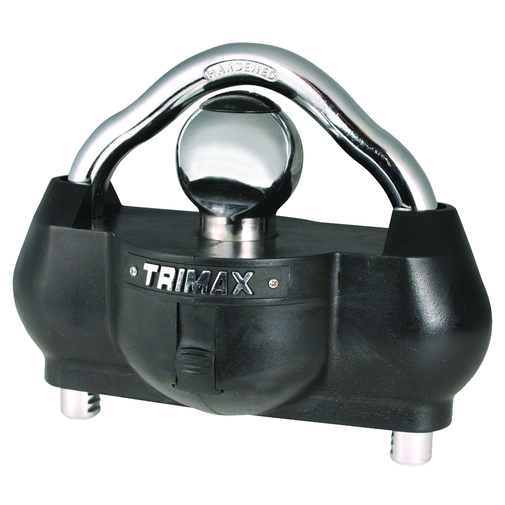 Trimax Premium Universal Solid Steel Trailer Lock RV ATV Boat Trailer UMAX50 