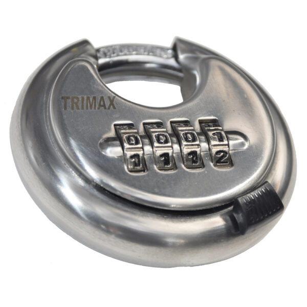 Brinks Commercial Stainless Steel 70mm Keyed Discus Padlock With 5/8in...