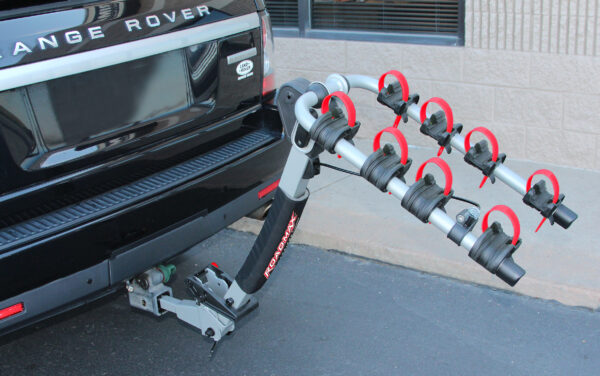 Road-Max RMBR4 Hitch Mount Tray Style 4 Bike Carrier 